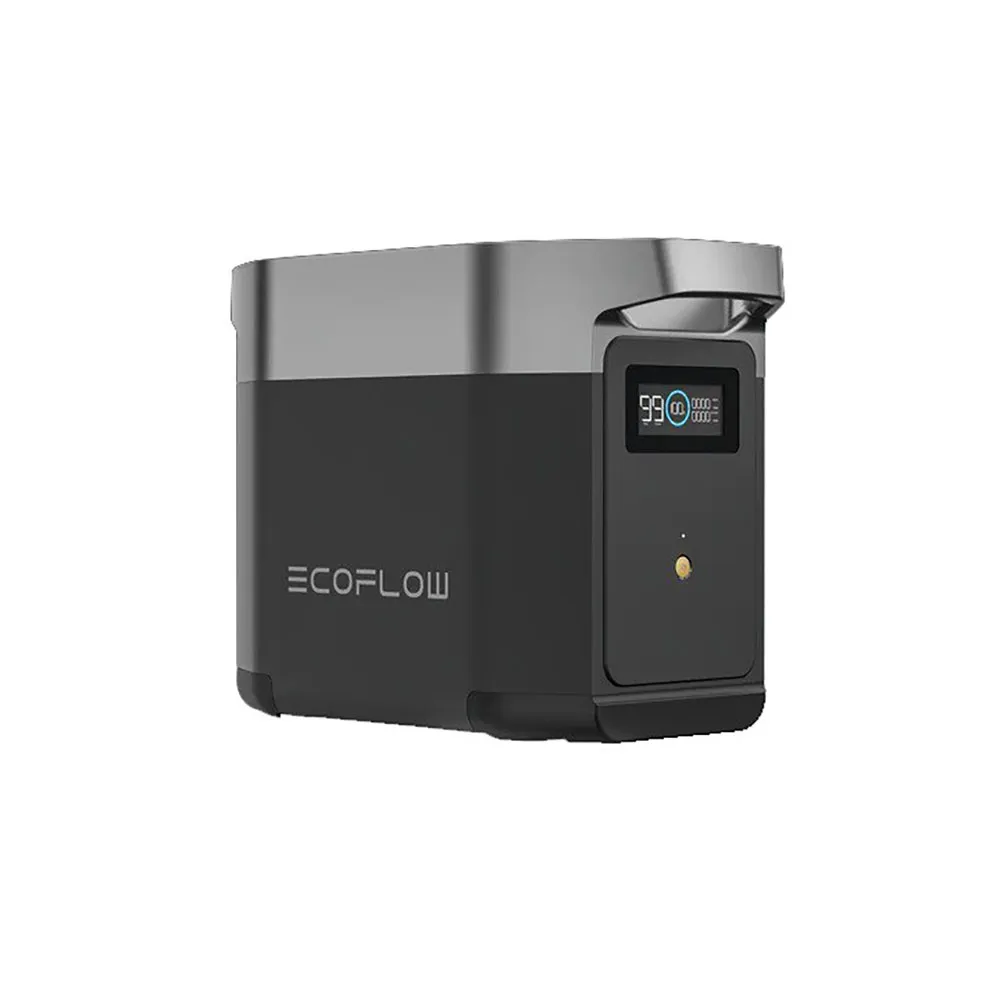 Ecoflow Delta 2 1024wh Extra Battery Portable Kraftwerk, Black, One Size
