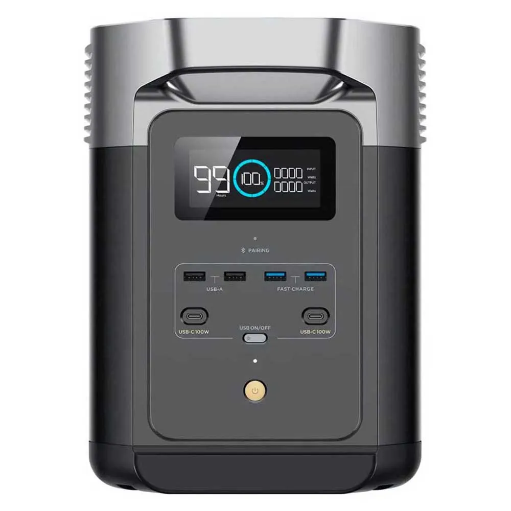 Ecoflow Delta 2 Tragbare Ladestation, Black, One Size Ecoflow Delta 2 Tragbare Ladestation, Black, One Size