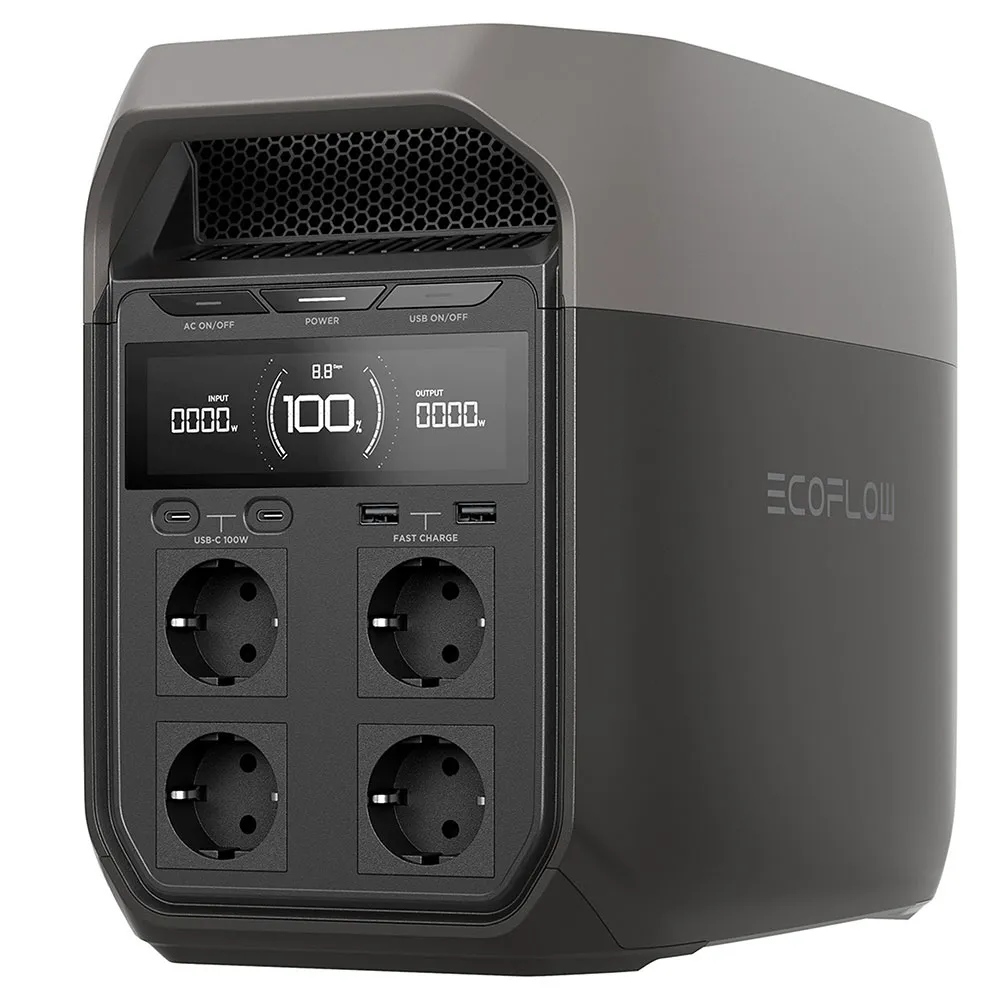 Ecoflow Delta 3 Tragbare Ladestation, Grey, One Size Ecoflow Delta 3 Tragbare Ladestation, Grey, One Size