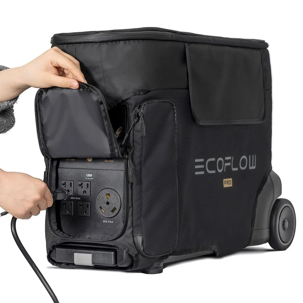 Ecoflow Delta Pro Portable Powerbank-tasche, Black, One Size Ecoflow Delta Pro Portable Powerbank-tasche, Black, One Size