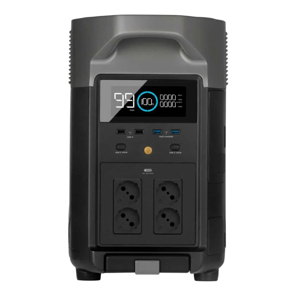 Ecoflow Delta Pro Tragbare Ladestation, Black, One Size Ecoflow Delta Pro Tragbare Ladestation, Black, One Size
