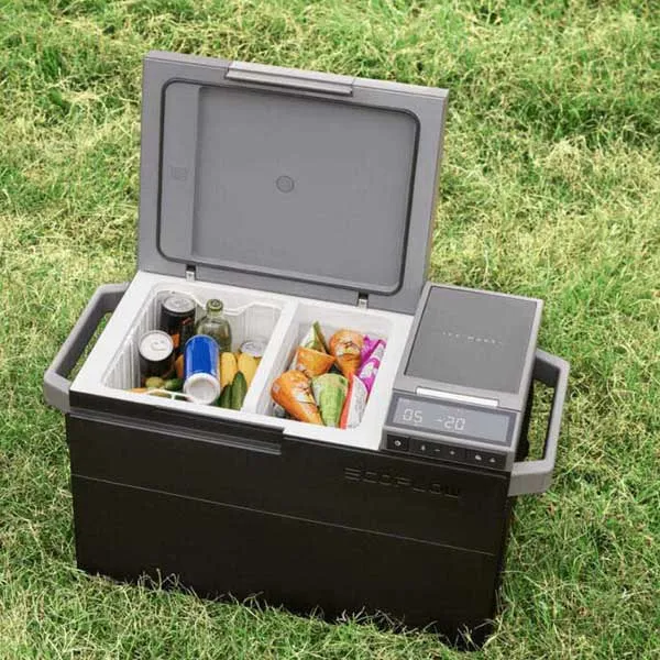 Ecoflow Glacier 38l Steife Tragbare Kühlbox, Black, One Size
