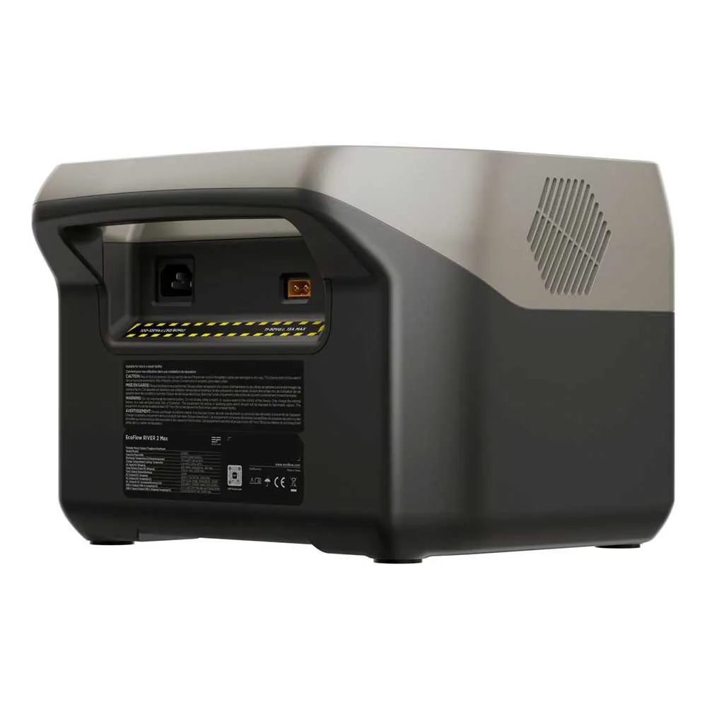 Ecoflow River 2 Max Tragbare Ladestation, Black, One Size Ecoflow River 2 Max Tragbare Ladestation, Black, One Size