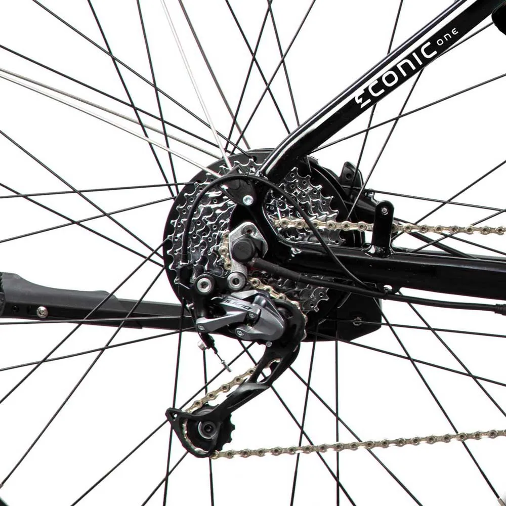 Econic One Comfort Elektrofahrrad, Black, M, 360Wh Econic One Comfort Elektrofahrrad, Black, M, 360Wh