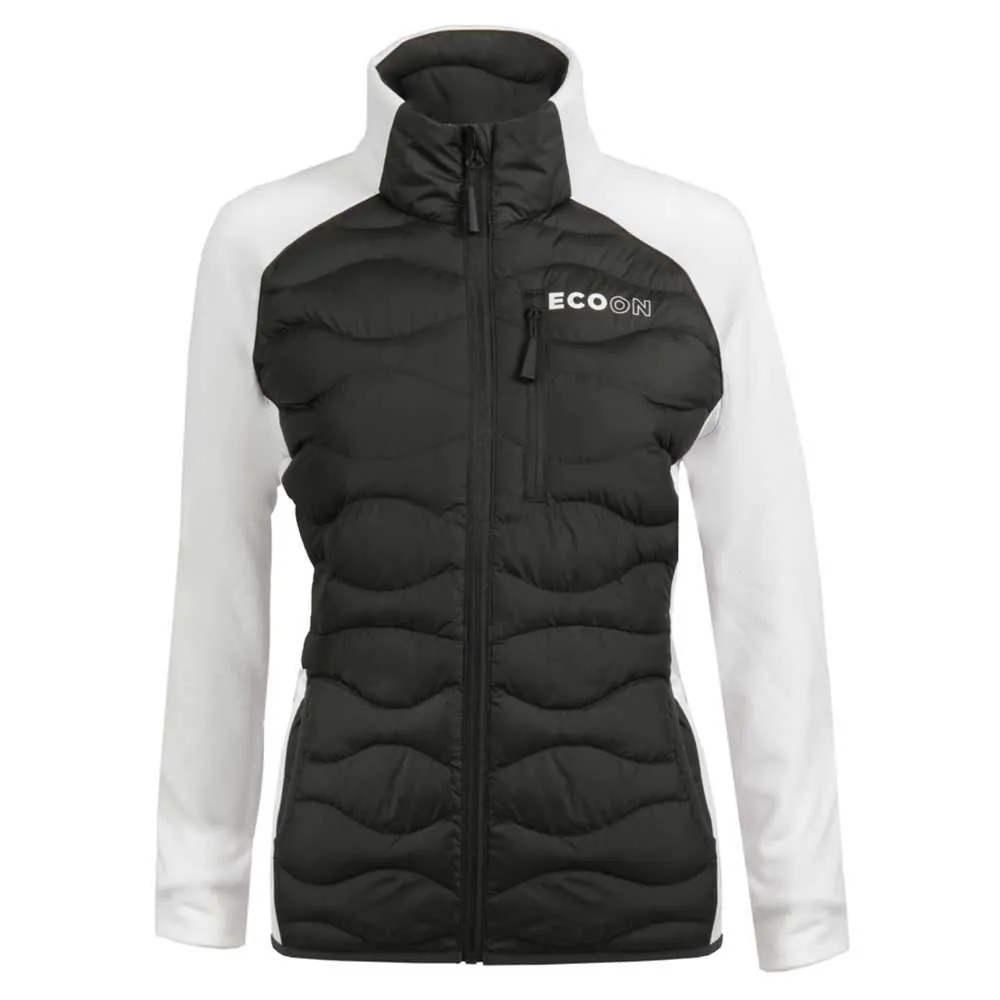 Ecoon Active Hybrid Insulated Jacke, Black / white Ecoon Active Hybrid Insulated Jacke, Black / white