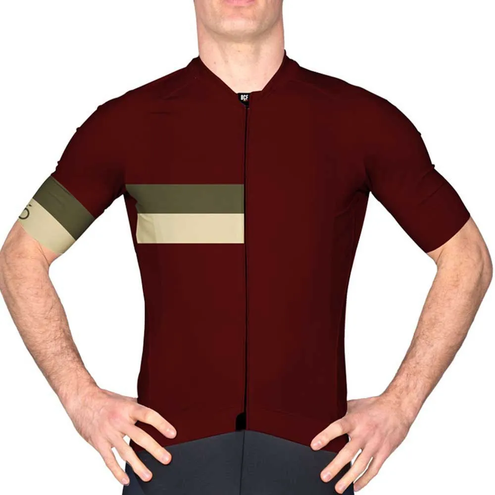 Eddy Merckx Performance Kurzarm-radtrikot, Bourgne red Eddy Merckx Performance Kurzarm-radtrikot, Bourgne red