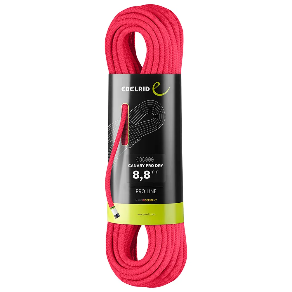 Edelrid Canary Pro Dry 8.8 Mm Seil Edelrid Canary Pro Dry 8.8 Mm Seil