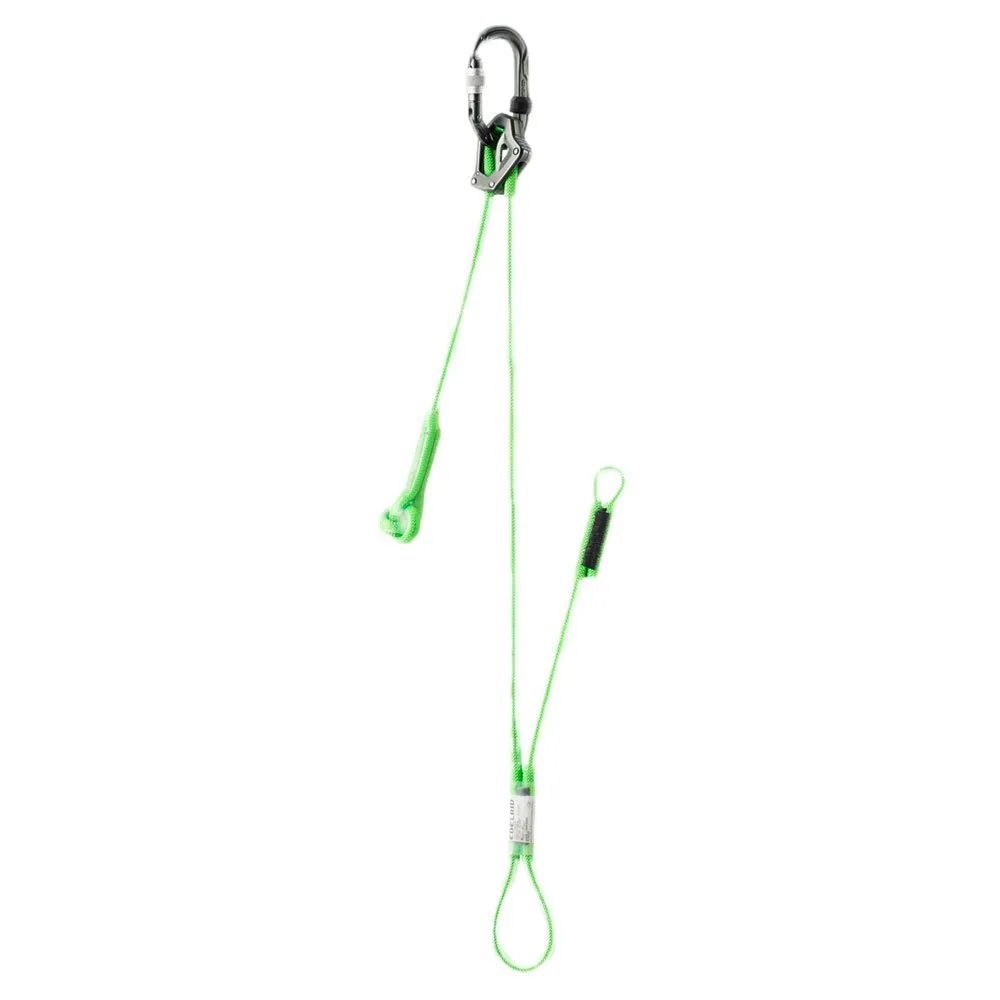 Edelrid Doppelt Verstellbares Dynamisches Seil, Neon green, 120cm Edelrid Doppelt Verstellbares Dynamisches Seil, Neon green, 120cm