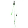 Edelrid Doppelt Verstellbares Dynamisches Seil, Neon green, 120cm