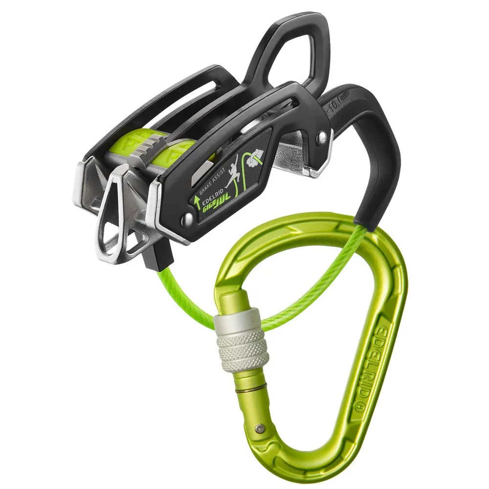 Edelrid Giga Jul Belay Kit Strike Screw Sicherungsset, Oasis, One Size Edelrid Giga Jul Belay Kit Strike Screw Sicherungsset, Oasis, One Size