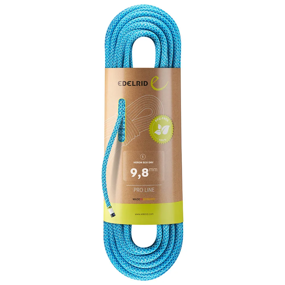 Edelrid Heron Eco Dry 9.8 Mm Seil Edelrid Heron Eco Dry 9.8 Mm Seil