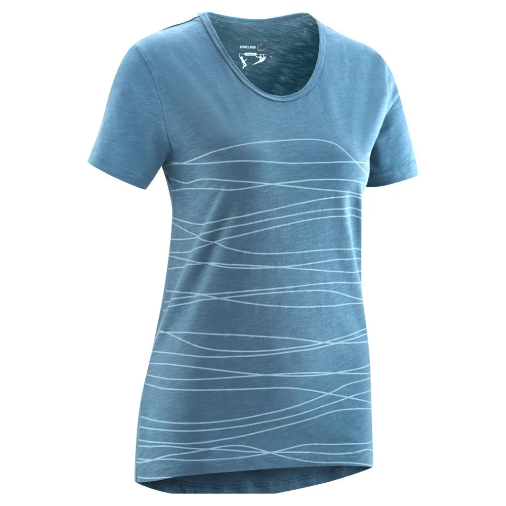 Edelrid Highball Kurzarm-t-shirt, Light pacific Edelrid Highball Kurzarm-t-shirt, Light pacific