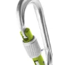 Edelrid Hms Bruce Steel Screw Fg Karabinerhaken, Silver, One Size