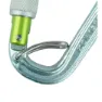 Edelrid Hms Bruce Steel Screw Fg Karabinerhaken, Silver, One Size