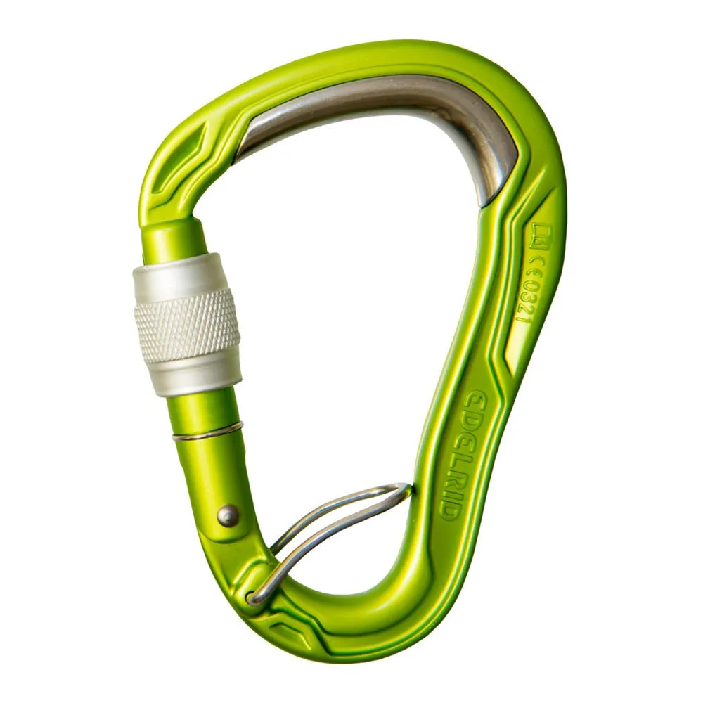 Edelrid Hms Bulletproof Screw Fg Eco Karabinerhaken Edelrid Hms Bulletproof Screw Fg Eco Karabinerhaken