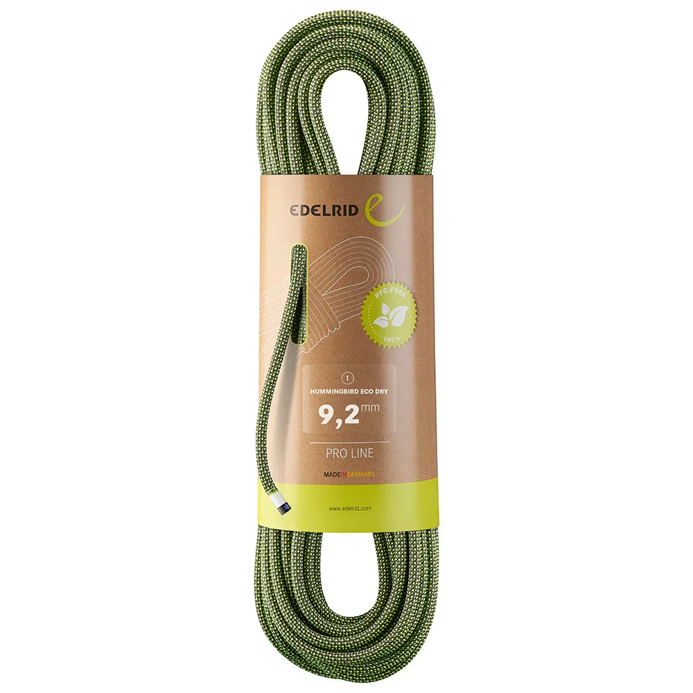 Edelrid Hummingbird Eco Dry 9.2 Mm Seil Edelrid Hummingbird Eco Dry 9.2 Mm Seil