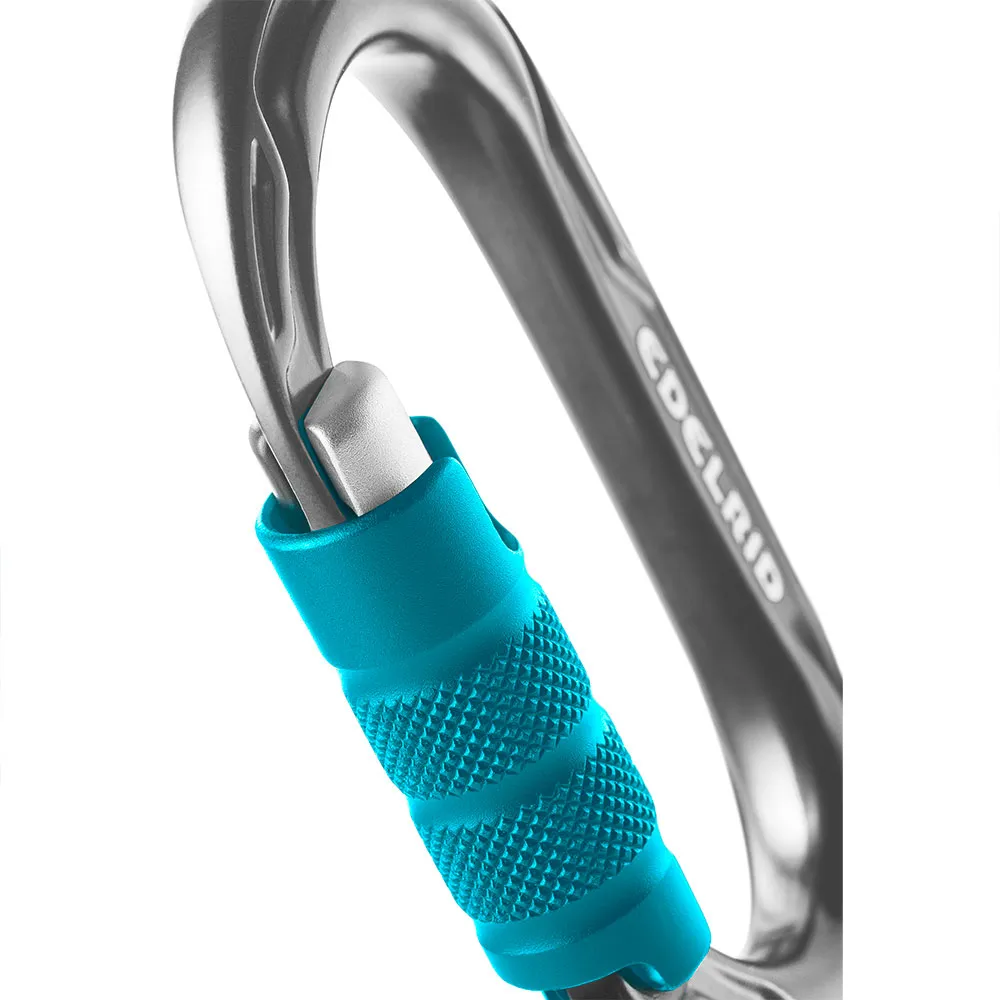 Edelrid Kiwi Triple Karabinerhaken, Silver, One Size Edelrid Kiwi Triple Karabinerhaken, Silver, One Size