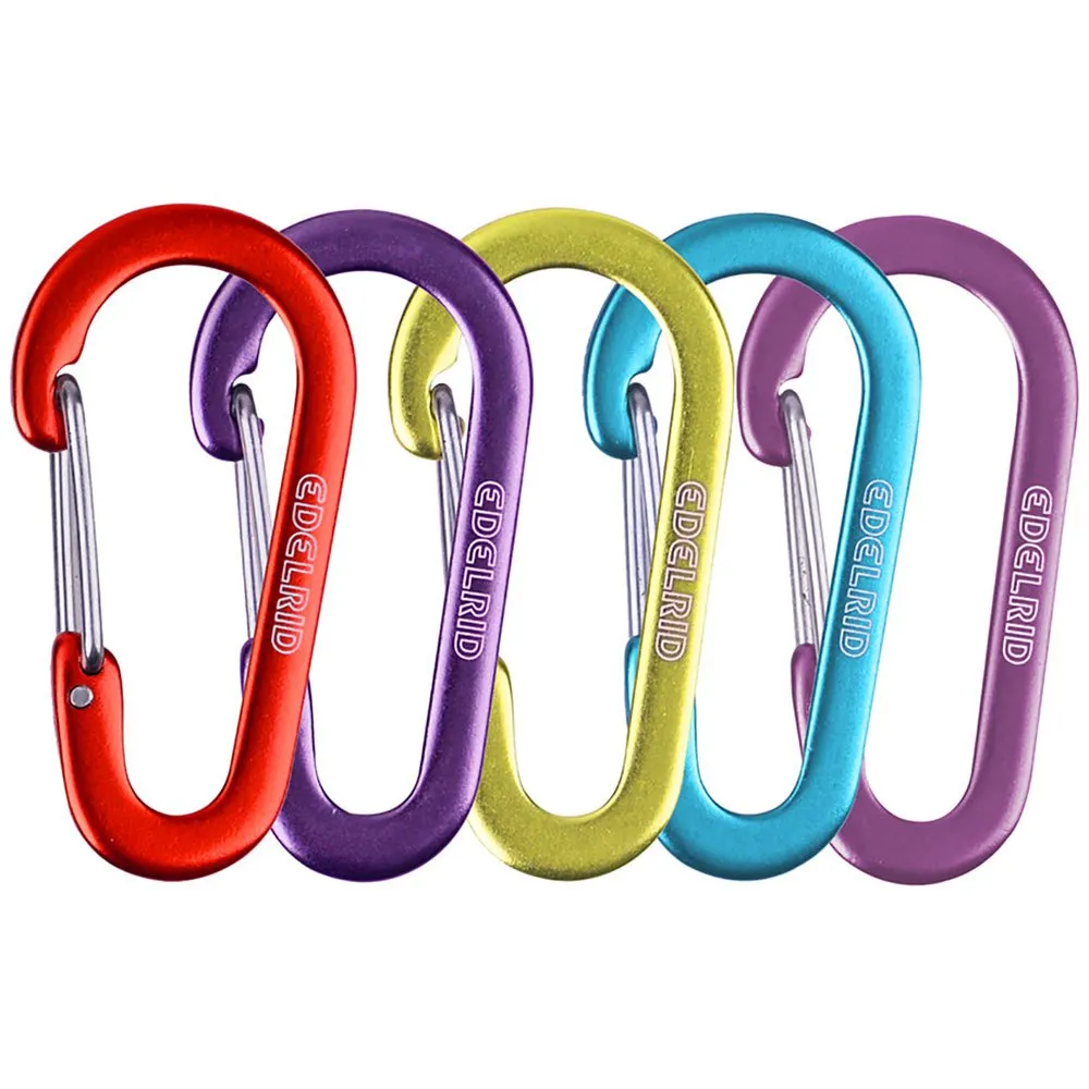 Edelrid Micro 3 Farbig Karabinerhaken, Assorted colors, One Size Edelrid Micro 3 Farbig Karabinerhaken, Assorted colors, One Size