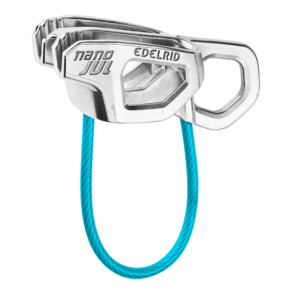 Edelrid Nano Jul Sicherungsgerät, Slate, One Size Edelrid Nano Jul Sicherungsgerät, Slate, One Size