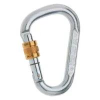 Edelrid Steel Hms Screw Karabinerhaken Edelrid Steel Hms Screw Karabinerhaken