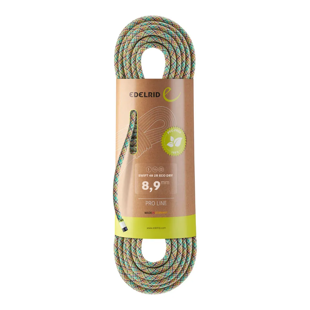 Edelrid Swift 48 2r Eco Dry 8.9 Mm Seil Edelrid Swift 48 2r Eco Dry 8.9 Mm Seil