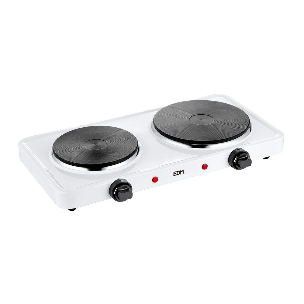 EDM Elektrische Campingküche 1000-1500w, Black / white, One Size EDM Elektrische Campingküche 1000-1500w, Black / white, One Size