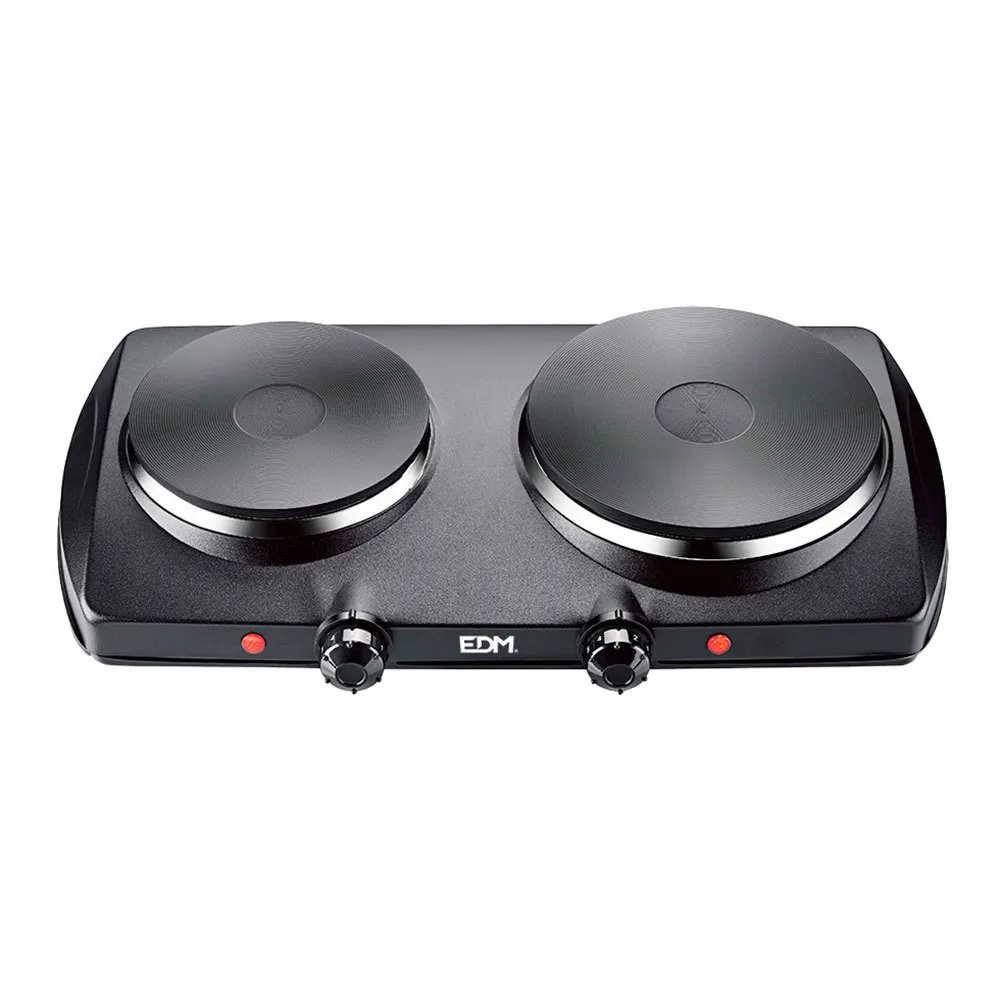 EDM Elektrische Campingküche 1400w, Black, One Size EDM Elektrische Campingküche 1400w, Black, One Size