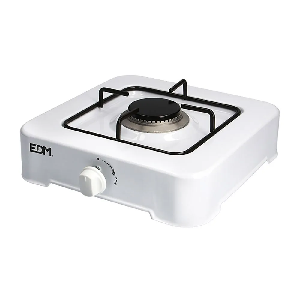 EDM Gaskocher Campingküche, White / black, One Size EDM Gaskocher Campingküche, White / black, One Size