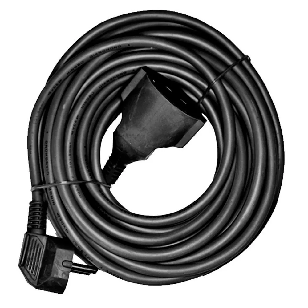 EDM Schlauchverlängerung 15 M, Black, One Size, EU Plug 220V EDM Schlauchverlängerung 15 M, Black, One Size, EU Plug 220V