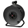 EDM Thermal Protector 4 Plugs 50 M Kabeltrommel, Black, One Size