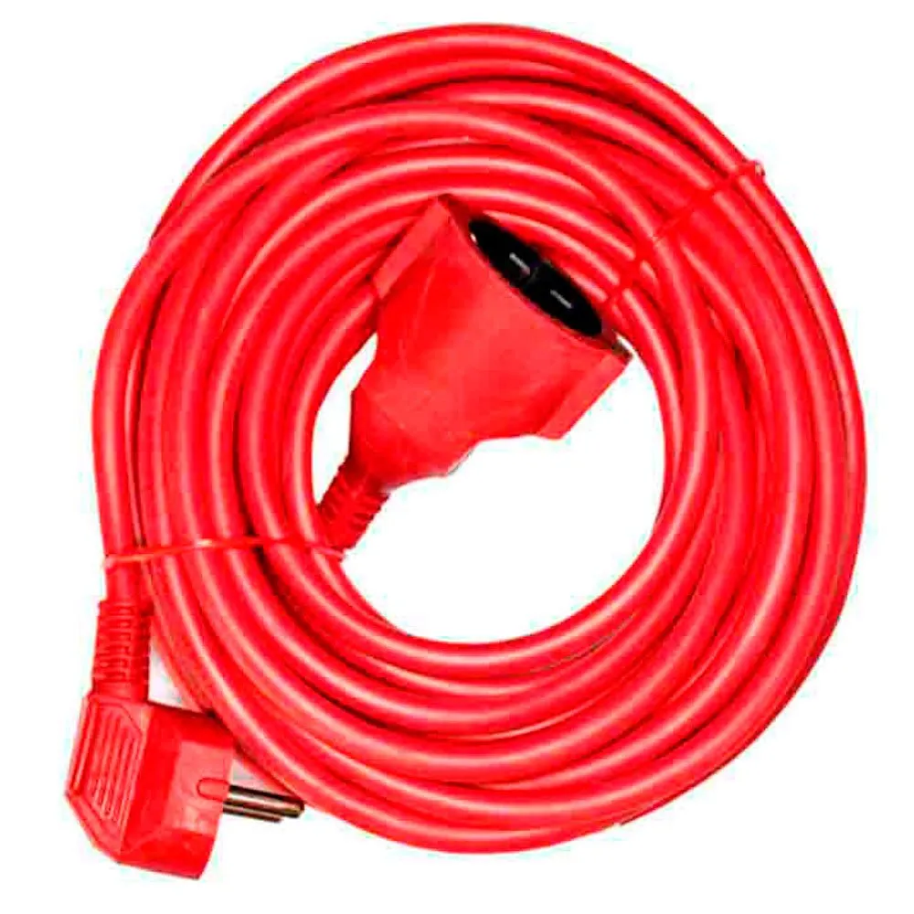 EDM Verlängerungskabel 3x1.5 25 M, Red, One Size EDM Verlängerungskabel 3x1.5 25 M, Red, One Size