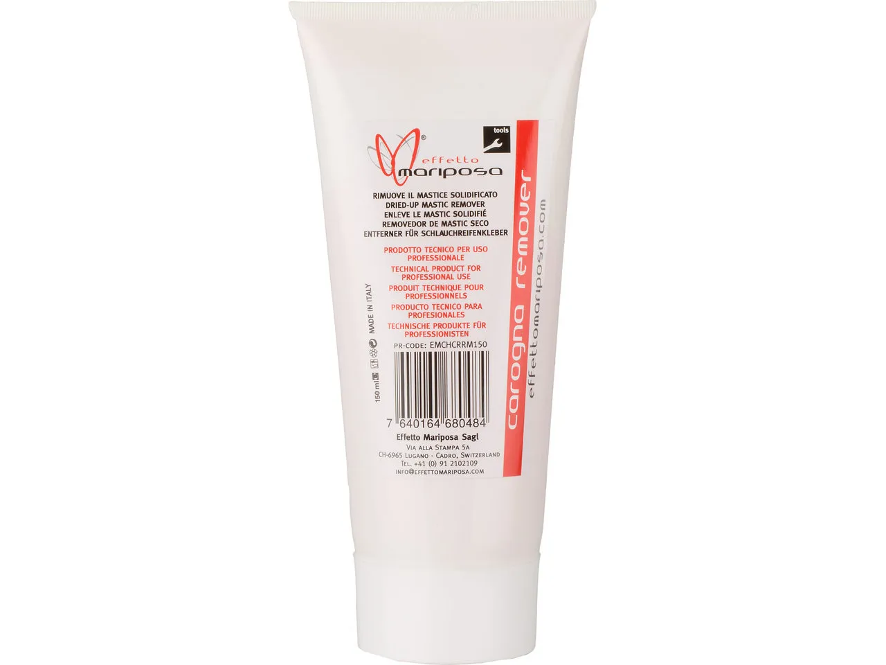 Effetto Mariposa Carogna Schlauchreifenkleber-Entferner, 150ml Effetto Mariposa Carogna Schlauchreifenkleber-Entferner, 150ml