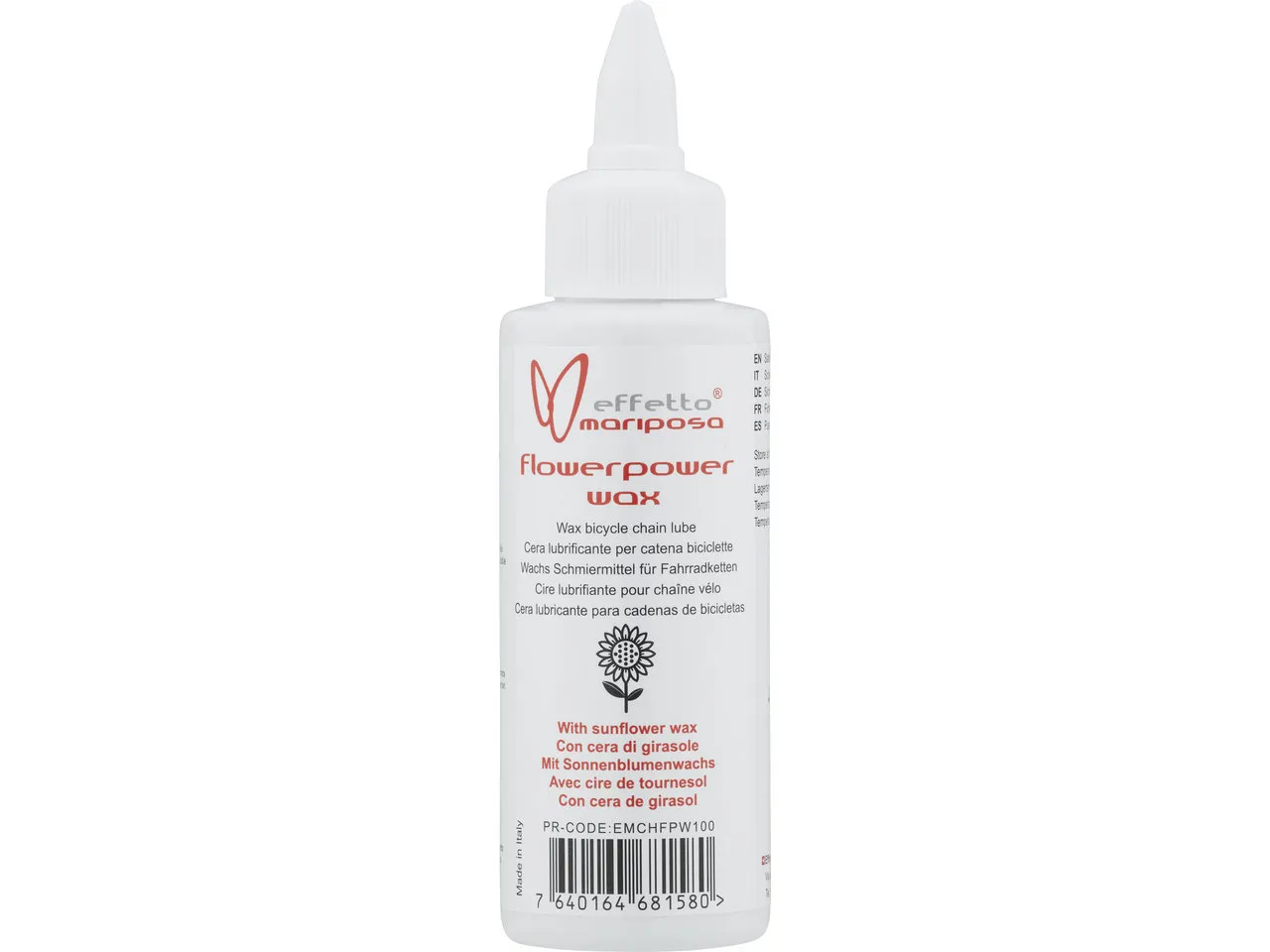 Effetto Mariposa Flowerpower Wax Kettenwachs, Tropfflasche, 100ml