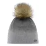 Eisbär Tiana Lux Crystal MÜ Mütze, Graumeleeffekt / anthrazit / real
