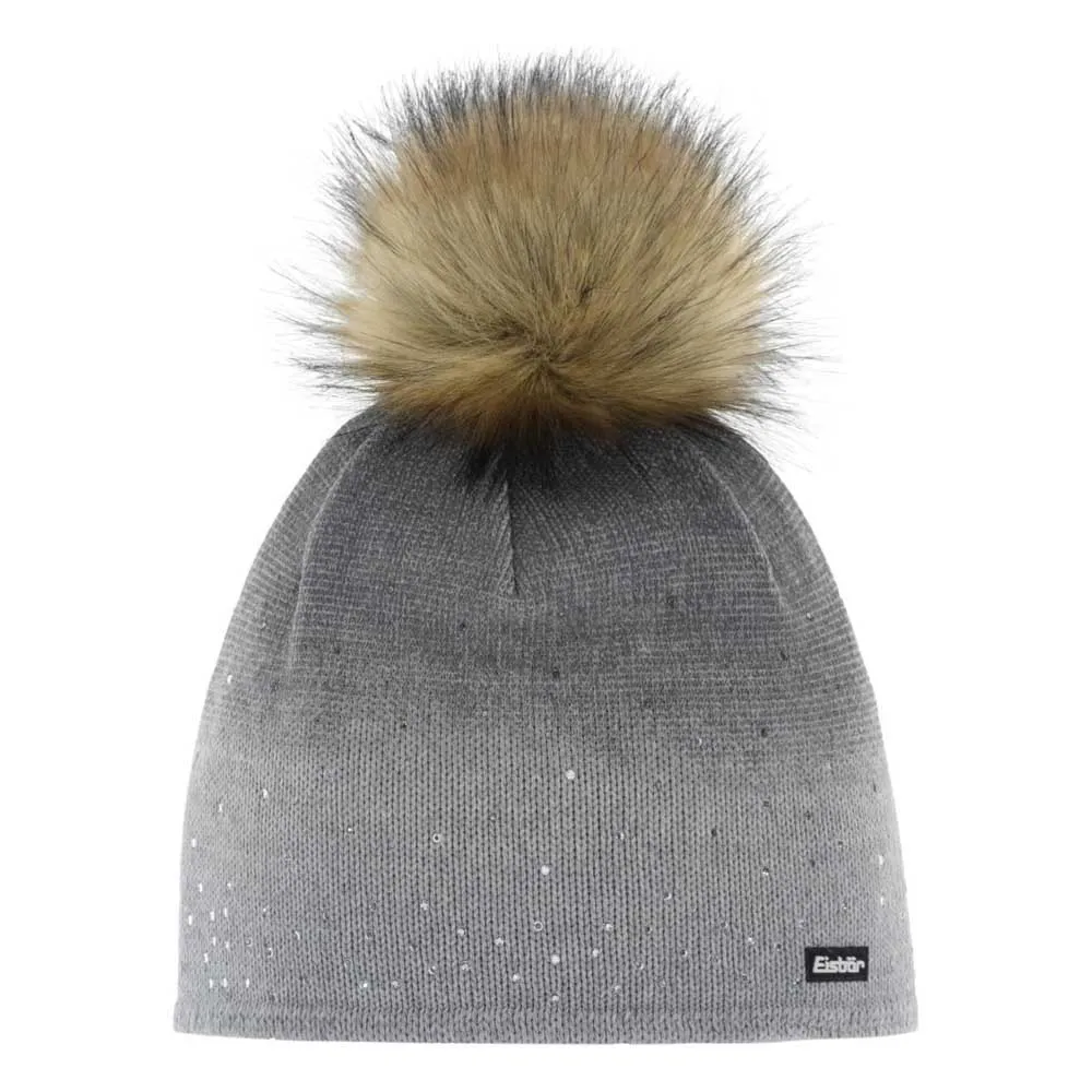 Eisbär Tiana Lux Crystal MÜ Mütze, Graumeleeffekt / anthrazit / real Eisbär Tiana Lux Crystal MÜ Mütze, Graumeleeffekt / anthrazit / real