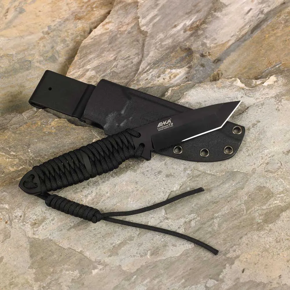 EKA Knivar Cordblade T9 Messer, Black, One Size EKA Knivar Cordblade T9 Messer, Black, One Size