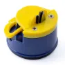 EKA Knivar Messerschärfer, Blue / yellow, One Size