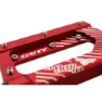 El Gallo Grvty Pedale, Red anodized, One Size