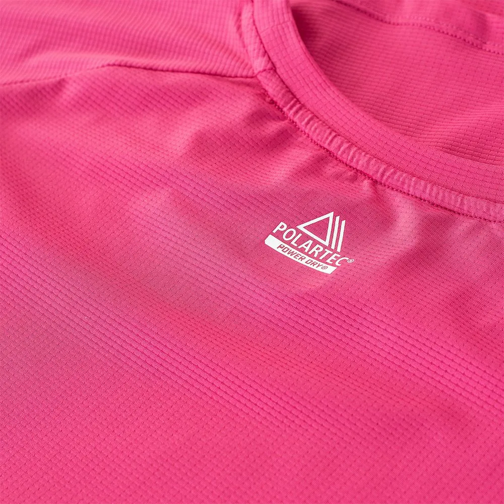 Elbrus Altar Polartec Kurzarm-t-shirt, Pink peacock Elbrus Altar Polartec Kurzarm-t-shirt, Pink peacock