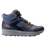 Navy / smoke blue / orange