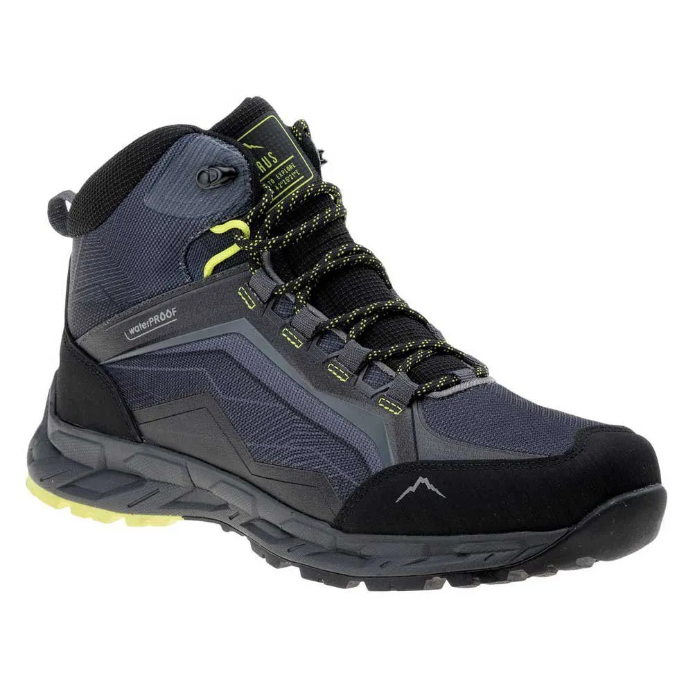 Elbrus Embawa Mid Wp Wanderschuhe, Dark grey / black / lime Elbrus Embawa Mid Wp Wanderschuhe, Dark grey / black / lime