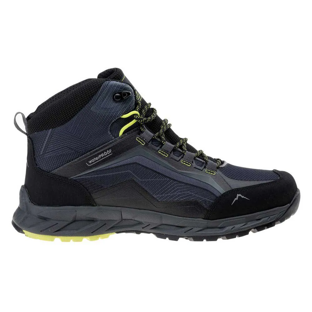 Elbrus Embawa Mid Wp Wanderschuhe, Dark grey / black / lime Elbrus Embawa Mid Wp Wanderschuhe, Dark grey / black / lime
