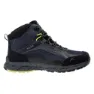 Elbrus Embawa Mid Wp Wanderschuhe, Dark grey / black / lime