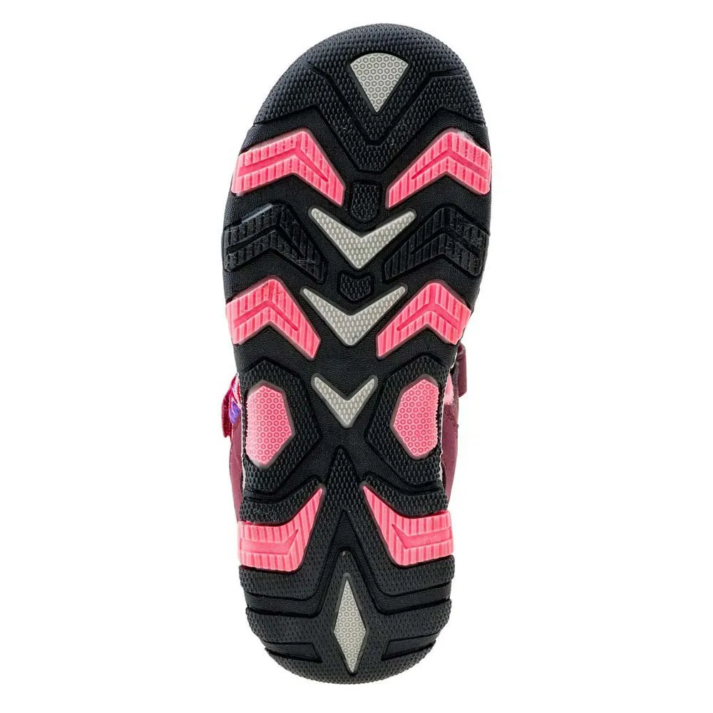 Elbrus Emelo Jr Sandalen, Watermelon red / violet / purple, EU 31
