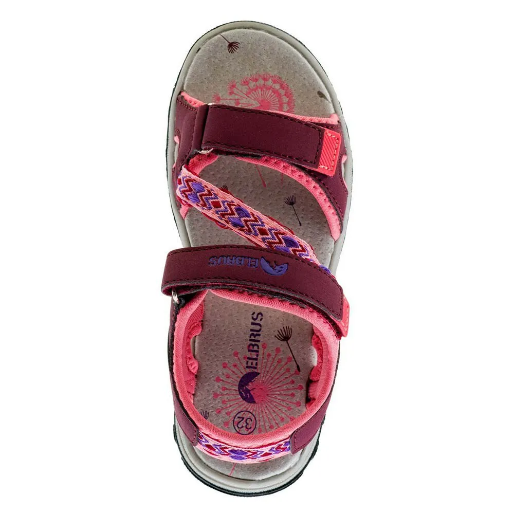 Elbrus Emelo Jr Sandalen, Watermelon red / violet / purple, EU 31