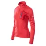 Elbrus Emino Polartec Reißverschlusspullover, Hibiscus / ski patrol / blue bird