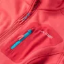 Elbrus Emino Polartec Reißverschlusspullover, Hibiscus / ski patrol / blue bird