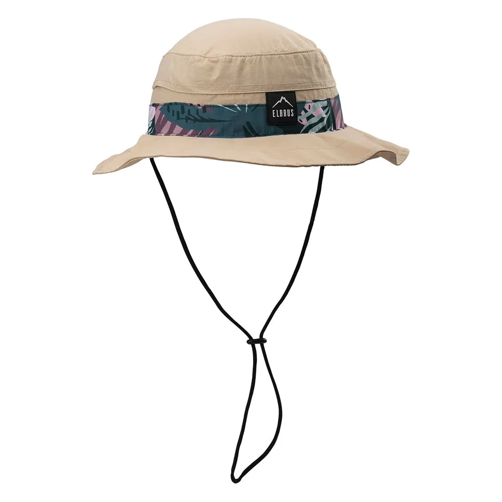 Elbrus Estevan Kappe, Beige / pastel jungle print Elbrus Estevan Kappe, Beige / pastel jungle print
