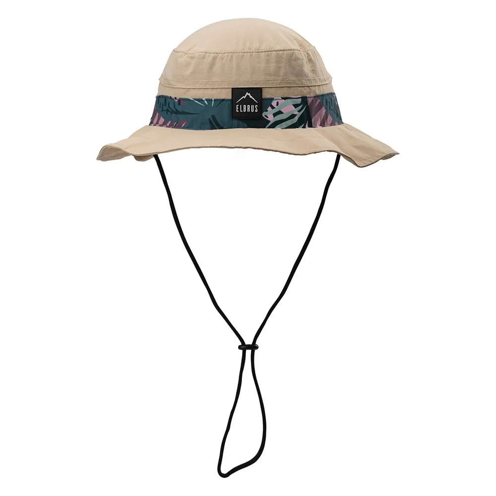 Elbrus Estevan Kappe, Beige / pastel jungle print Elbrus Estevan Kappe, Beige / pastel jungle print