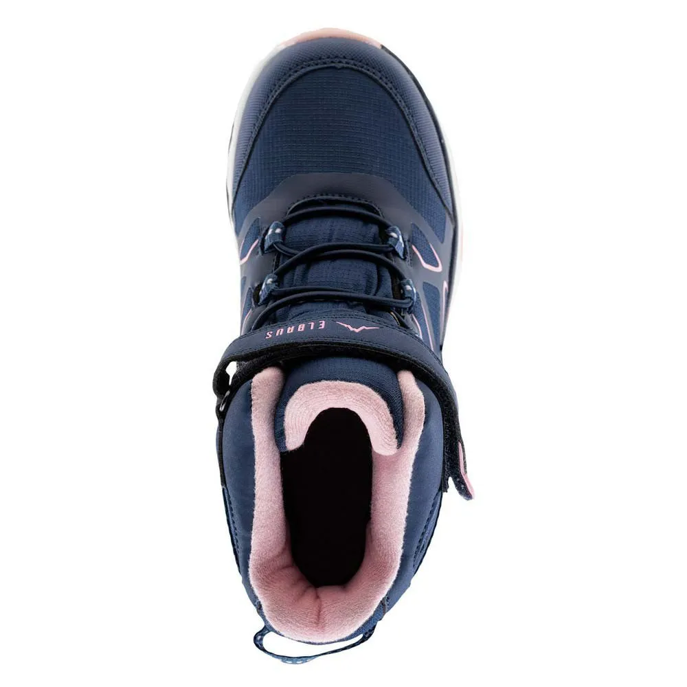 Elbrus Etpen Mid Wp Jr Wanderschuhe, Light navy / pink, EU 33 Elbrus Etpen Mid Wp Jr Wanderschuhe, Light navy / pink, EU 33